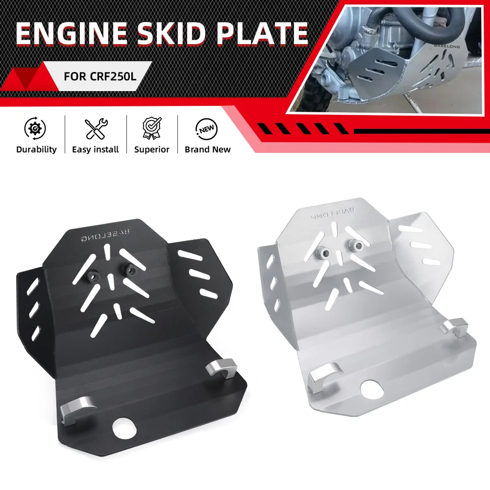 FOR HONDA CRF250L 2013-2020 2019 2018 2017 2015 CRF 250L Motorcycle Accessories CNC Skid Plate Bash Frame Guard Protection Cover