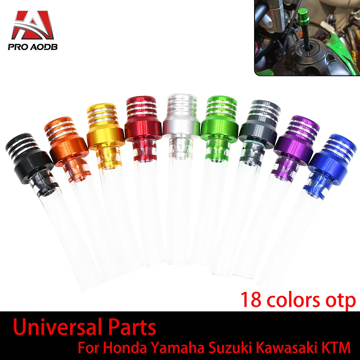 Fuel Tank Air Vent Gas Cap Oil Vent For Yamaha Husqvarna Suzuki Honda KTM Kawasaki Universal Motorcycle Parts Dirt Bike