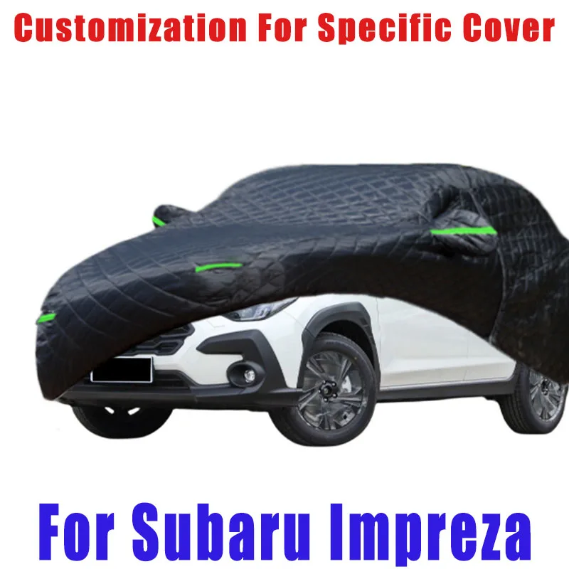 

For Subaru Impreza Hail prevention cover auto rain protection, scratch protection, paint peeling protection