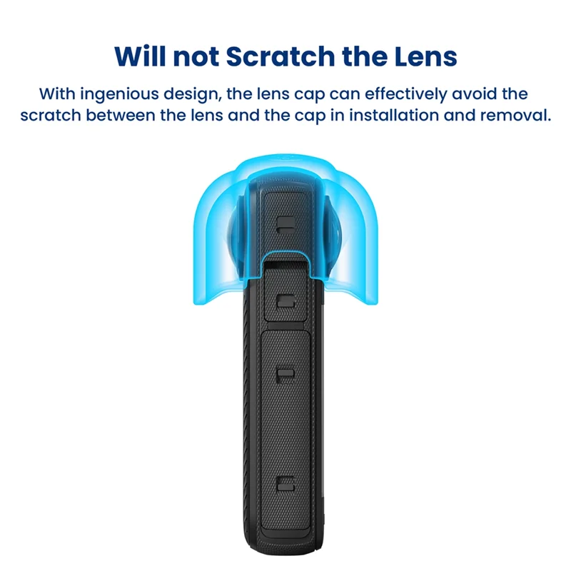 New-AMAGISN Silicone Lens Cap For Insta360 X5 For Insta360 X4 Lens Cover Action Camera Anti-Scratch Cover Accessories