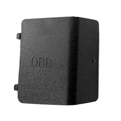 Black OBD Decorative Panel Cover Plate Auto AccessoriesDiagnostic Plug Cover For BMW E90 E91 E92 E93 3Series LHD OBDII Plug Trim