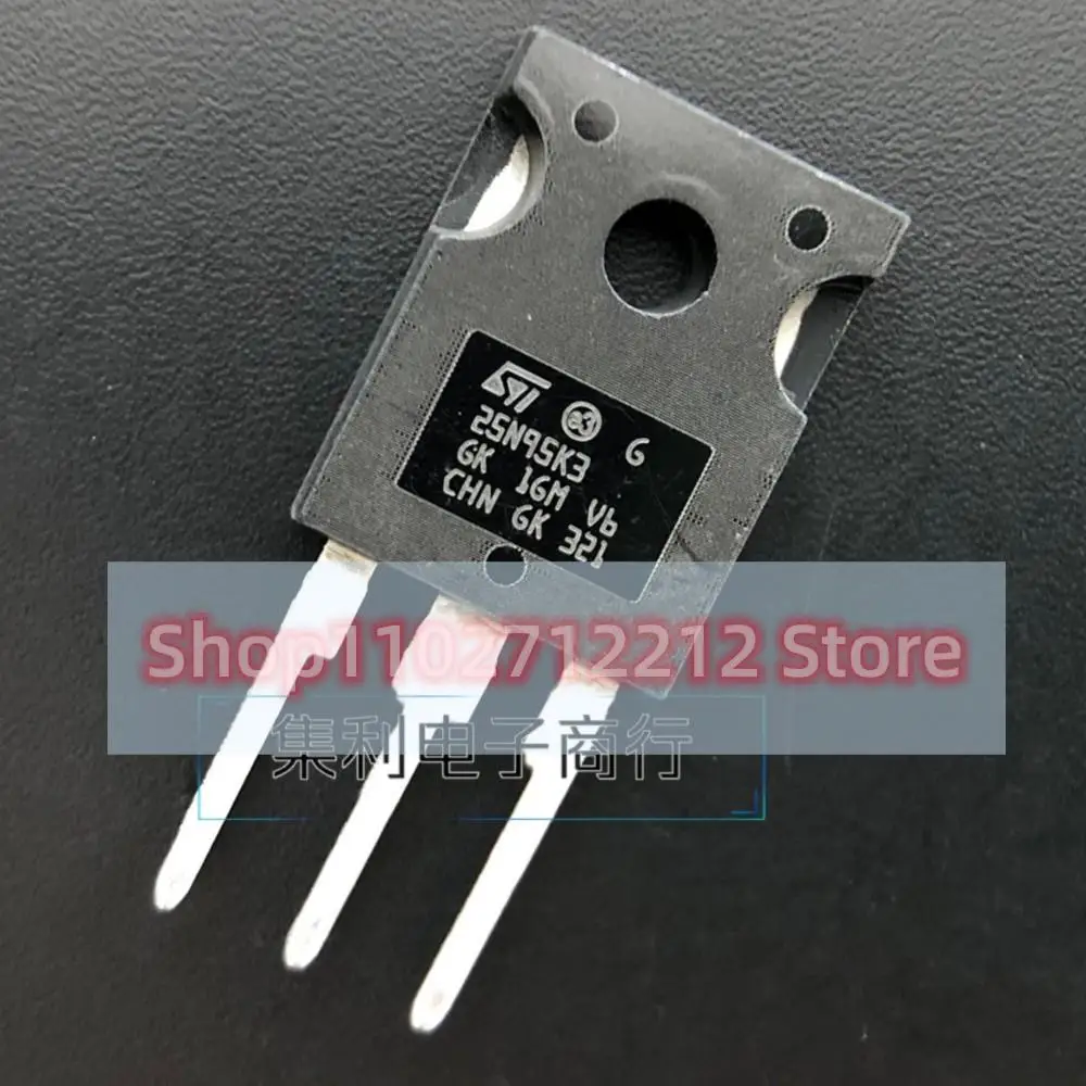 10PCS  STW25N95K3  25N95K3  22A/950V N TO-247  Imported   Quick Delivery