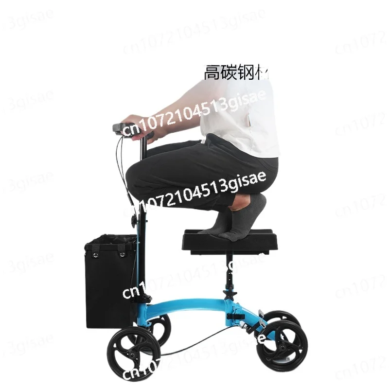 Walker Leg Injury Fracture Rehabilitation Crutches Walking Aid Single-leg Walking Hand Push Walker