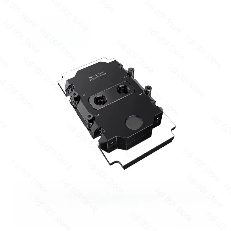 Full Metal V100 SXM2 GPU Water Block for Cooling Radiator
