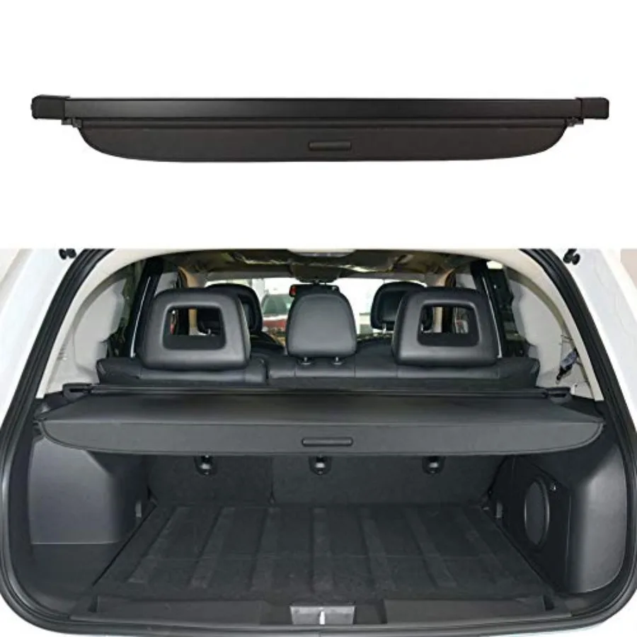 

Cargo Cover for Jeep Patriot Compass Accessories 2007-2014 2015 2016 Rear Trunk Security Shade Luggage Cover