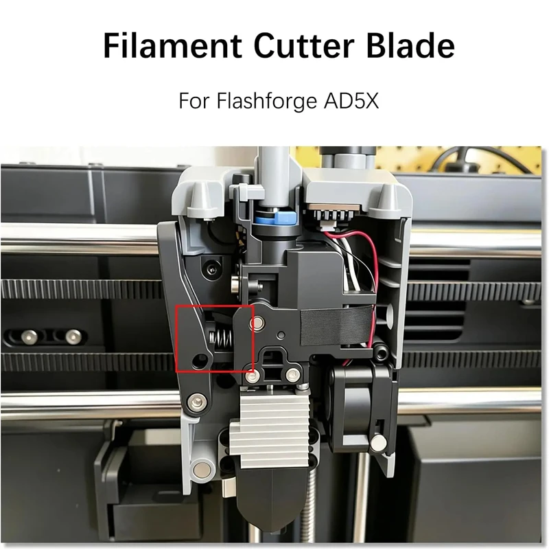 Filament Cutter For Flagfore AD5X Blades Replacement For AD5X 3D Printer Accessories Knife Filament Cutter Spare Replacent Parts