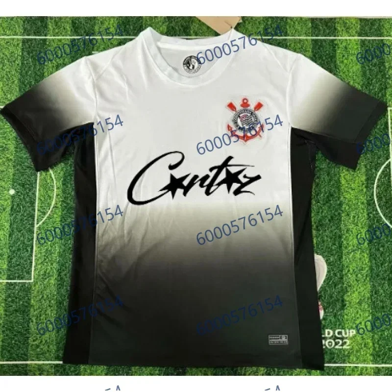 Purchase 2025 Custom Fashion Printed Short-sleeved Football Shirts from Germany, Italy, Brazil, France and Portugal Sportswear image 4