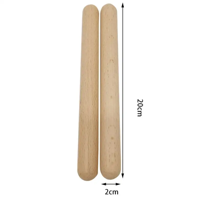 ABST Rhythm Music Lummi Sticks for Kids, 16 Pack Sticks with Carry Bag, 8 Inch Children Musical Toy