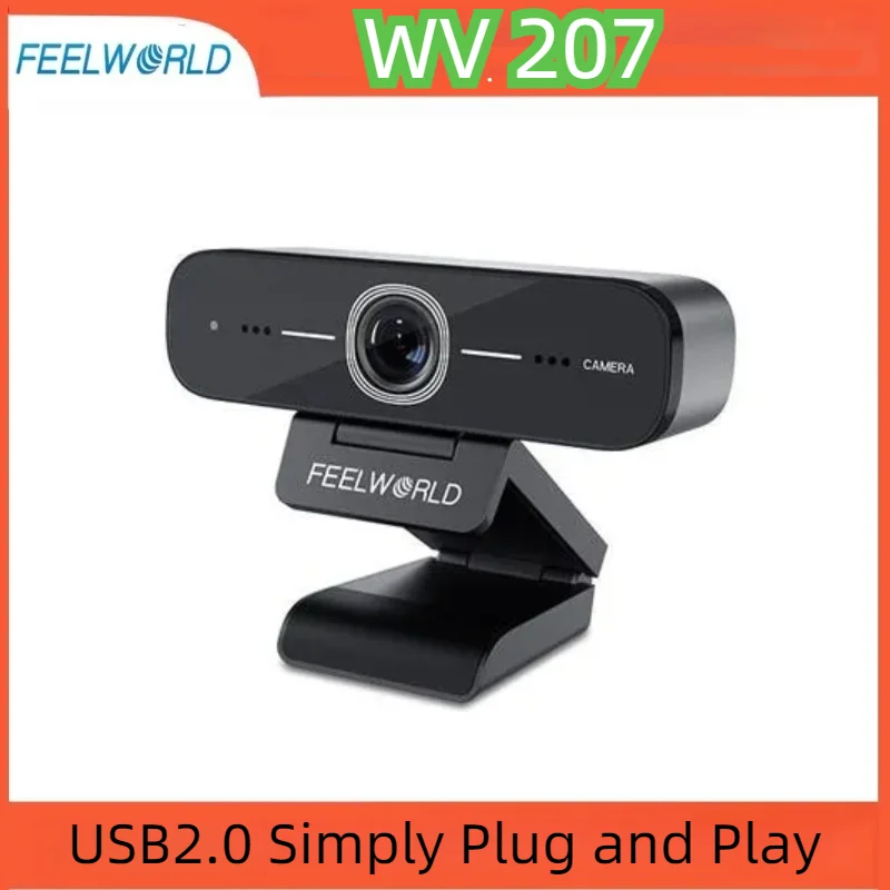 

Веб-камера FEELWORLD WV207 для потоковой передачи данных с USB, Full HD 1080P, вертикальный экран, высокое качество, CMOS-датчик, EPTZ, легко блокировать таблицу