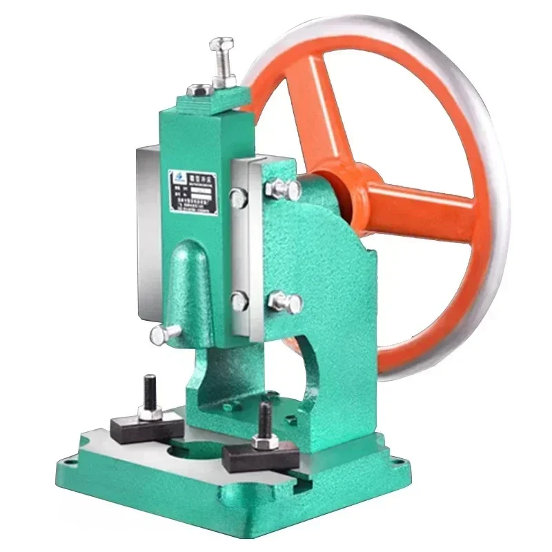 Pneumatic Punching Machine 28MM Journey Single Column 0.5T Manual Bench Press Gas Spleen High Precision Riveting