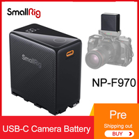 SmallRig NP-F970 USB-C Rechargeable Camera Battery 10500mAh/76.65wh High Capacity Fast Charging Battery USB-C PD 36W Pre-sale