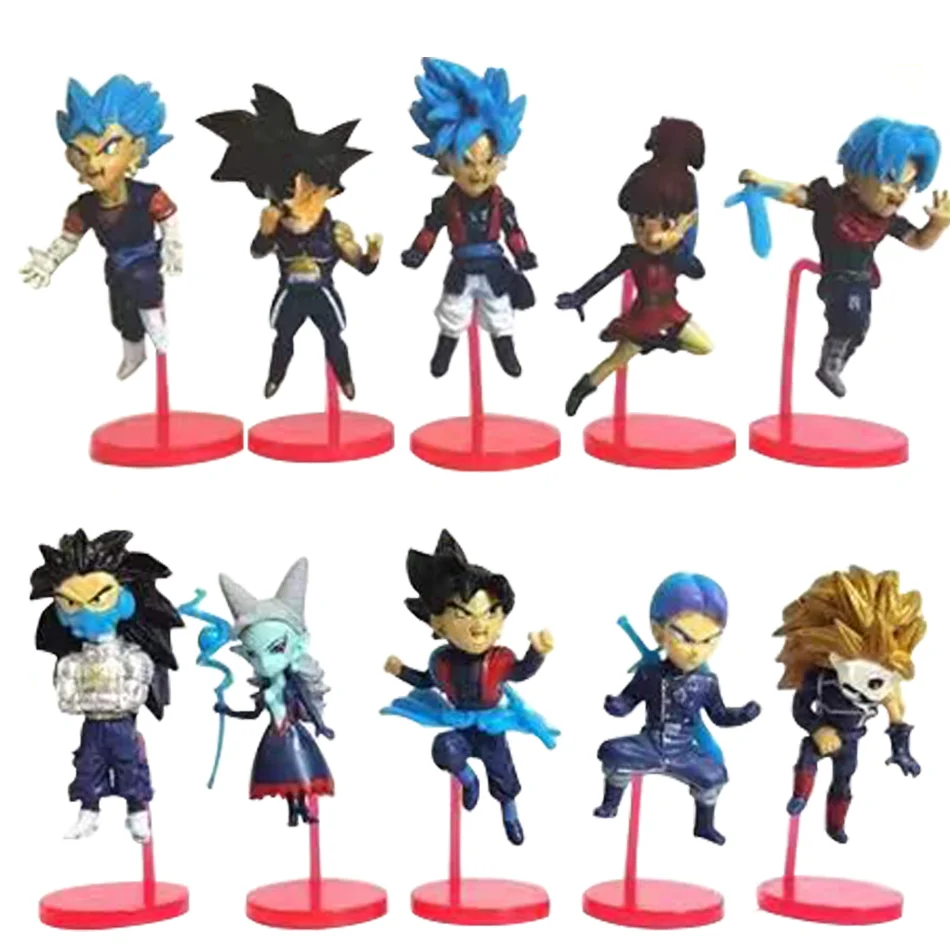 2-24pcs Anime Dragon Ball Figure Blind Box Surprise Mystery Cell Super Saiya Goku Vegeta Figures PVC Model Toys For Child Gifts