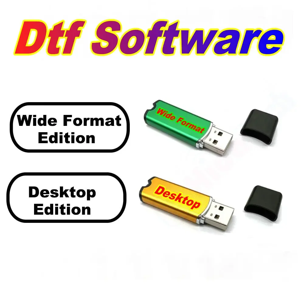 Dla Epson Desktop Wide Dtf Print Roll Software V11.2 Uv Rip License Dongle Zestaw kluczy Usb Wide Format WideDtf Printer Program Rip