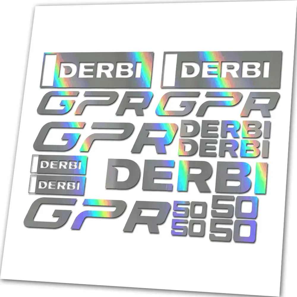 

Для комплекта скутера Derbi GPR GP-R 50, наклейка/наклейка, доступна в всех цветах