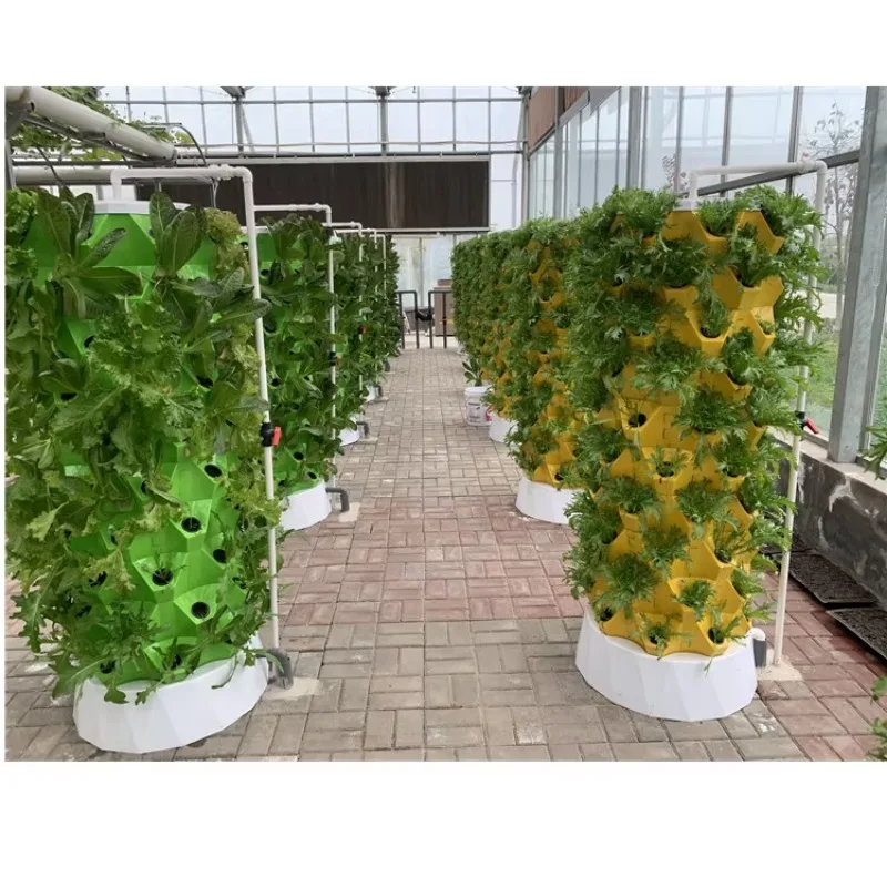 

New Agriculture Garden Vertical Hydroponic Tower Growing Systems