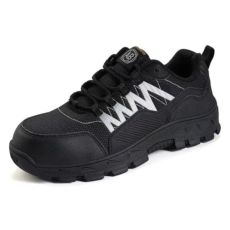 

Labor Protection Shoes Anti-smash Anti-puncture Steel Baotou Safety Shoes Light Breathable Anti-slip Wear-resistant Work Shoes