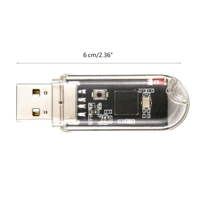 Dongle USB portatile Udisk per sistema P4 9.0 Porta seriale crackizzata ESP32 Wifi D46B