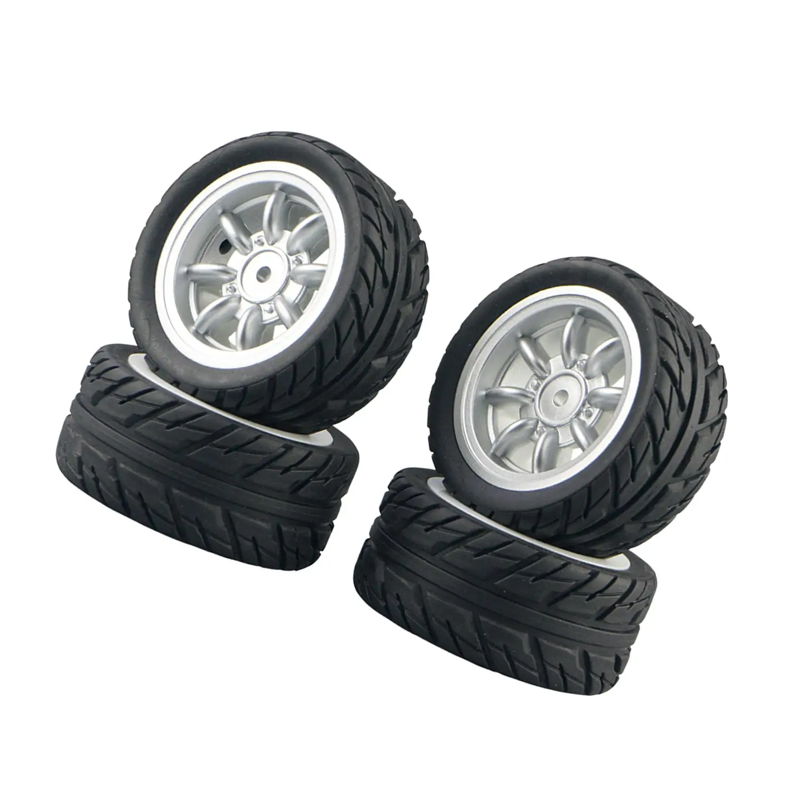 Nonslip RC Car Wheels Tires Accessories Replacement Rim Tyres for SG 1606 Pickup Car