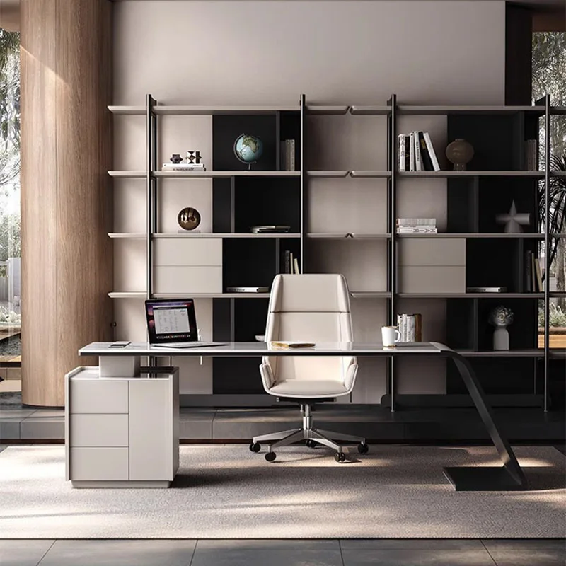 Supplies Reception Office Desk Storage Standing Executive Floor Computer Desk Luxury Bedroom Mesa De Computador Modern Furniture