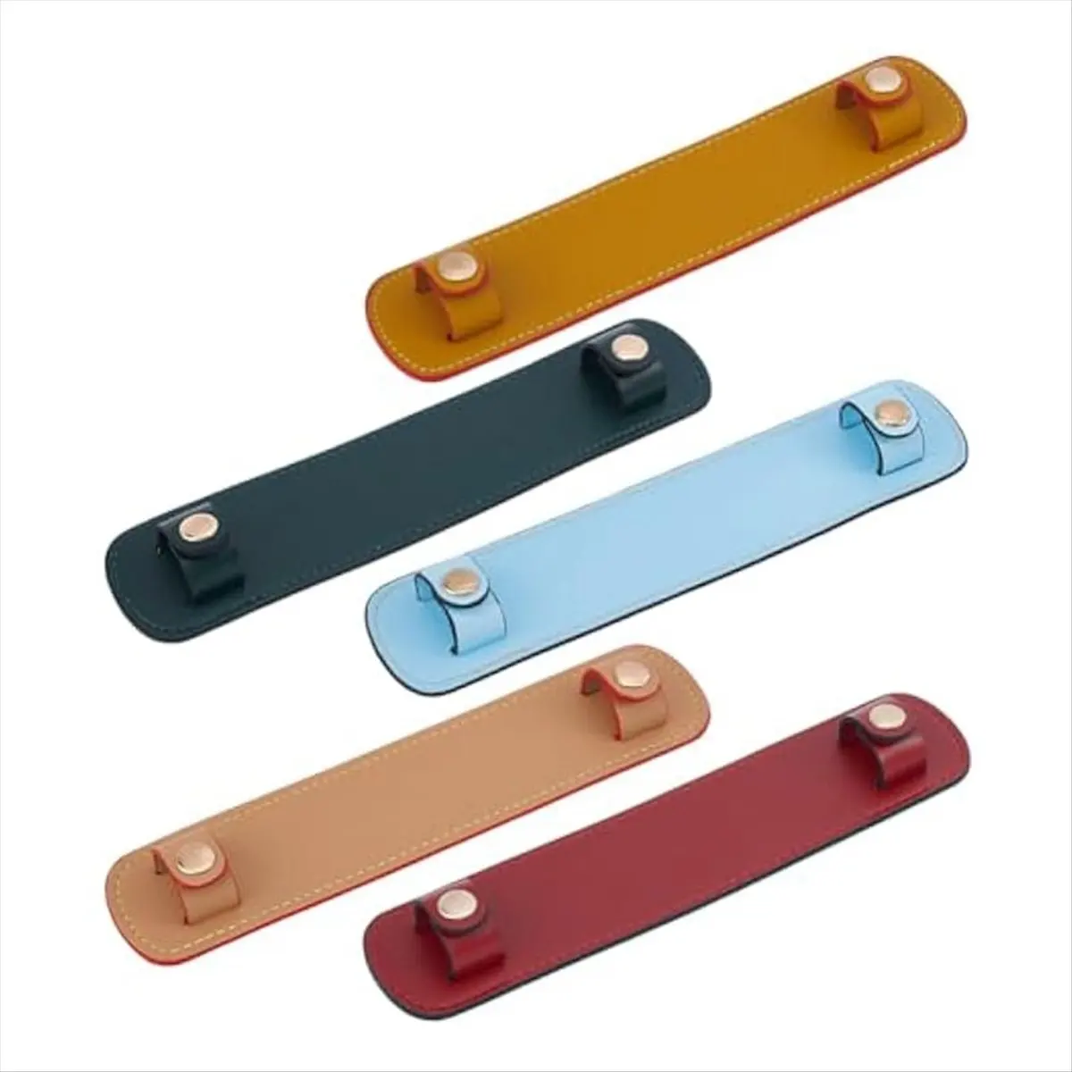 AA77 NEW  5pcs Shoulder Strap Pads,Handbag Handle Wrap Cover, Replacement Strap Protector for Tote Bag,Backpack,Travel Bag