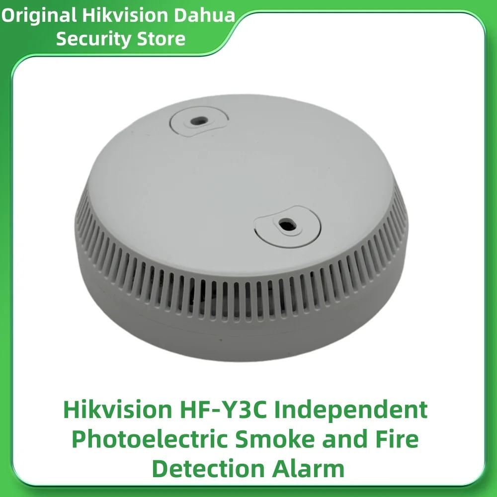 Hikvision HF-Y3C Independent Photoelectric Smoke and Fire Detection Alarm 85dB High Decibel Alarm