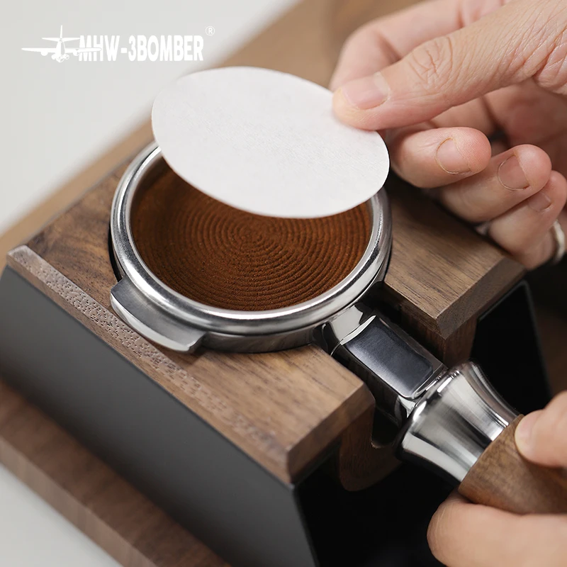 MHW-3BOMBER 100 PCS Coffee Filter Paper Disposable Coffee Powder Basket Filter Espresso Hand Drip Tools Portafilter Accessorie