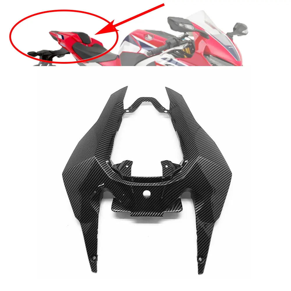 

ABS Carbon FiberMotorcycle Rear Upper Tail Seat Cowling Fairing For HONDA CBR1000RR 2017-2019 Carbon Fiber Paint Panel Cover