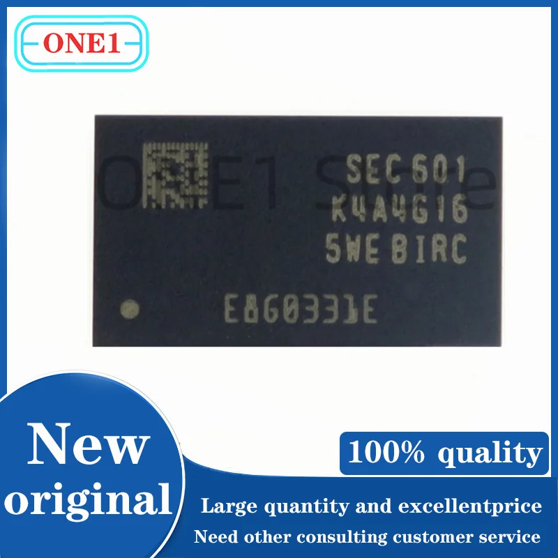 1PCS/lot New original K4A4G165WE-BIRC K4A4G165WE FBGA-96 DRAM ROHS