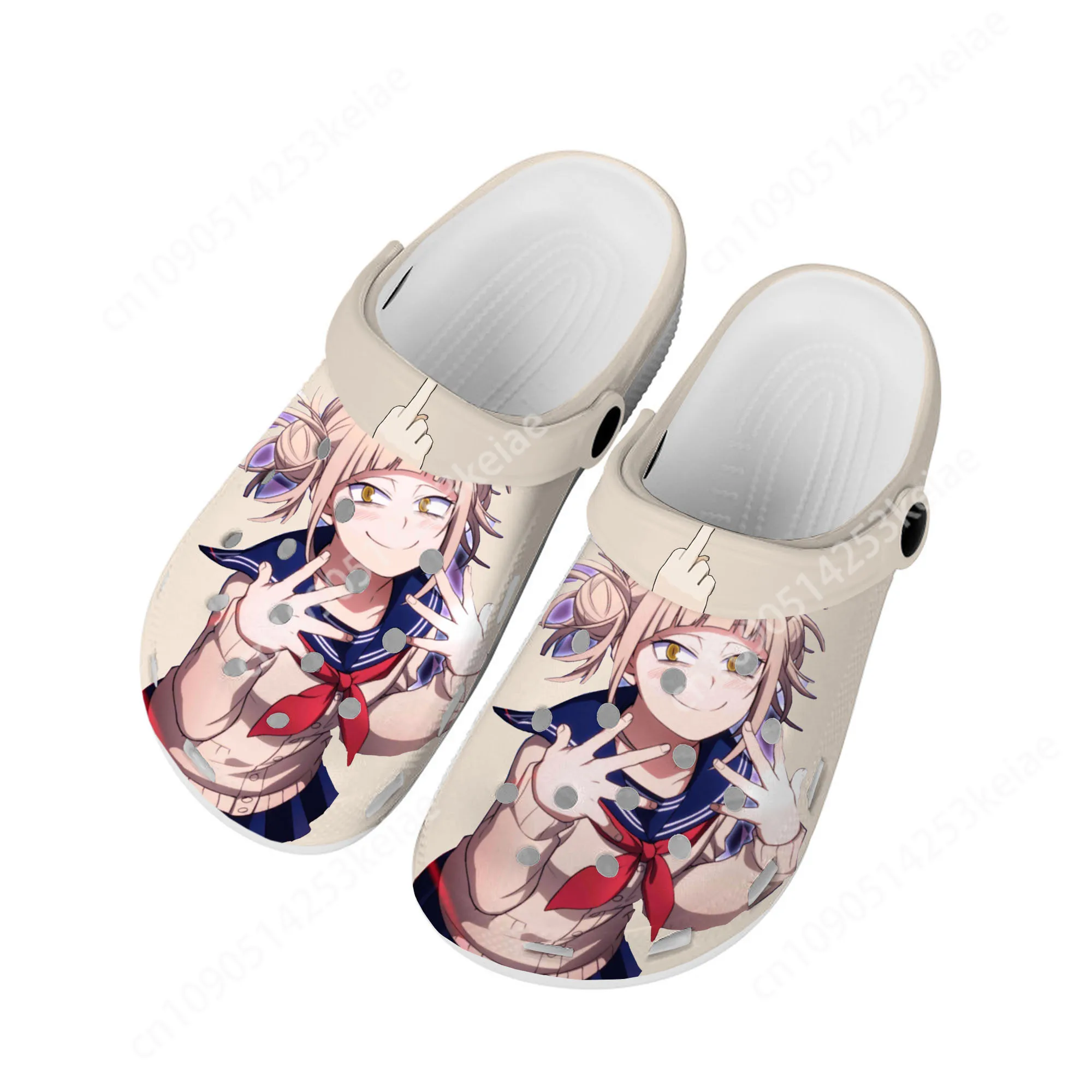 Himiko Toga Anime Manga My Hero Academia Home Clogs Custom Water Shoes Mens Womens Teenager Shoe Garden Clog Beach Hole Slippers