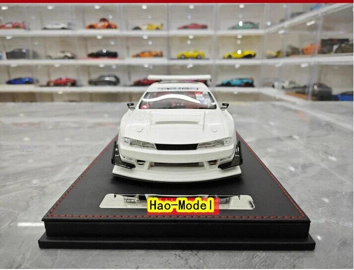 1/18 For YM Silvia S14 Limited Resin Model Car Alloy Diecast Kids Toys Boys Birthday Gifts Hobby Display Collection Ornaments