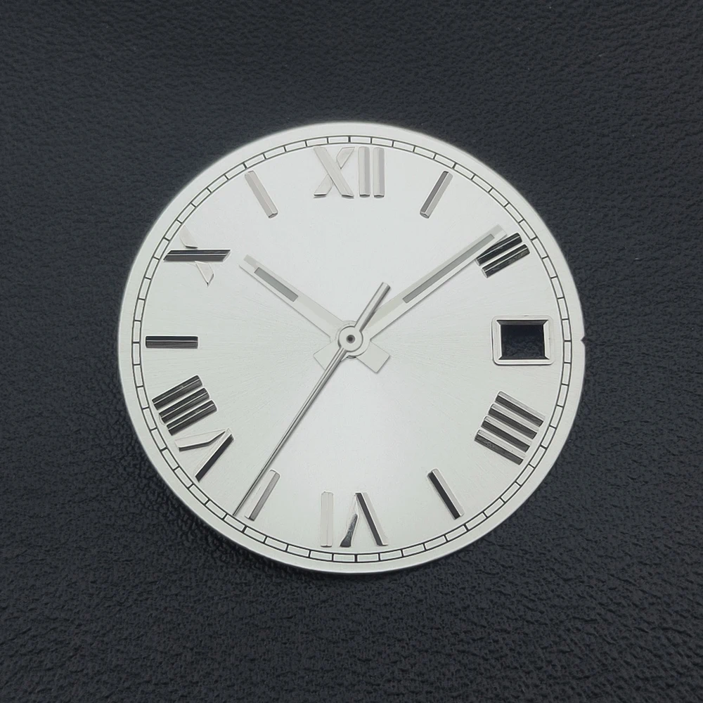 28.5mm Sterile Dial, Available in Black, Blue, Green, and White Luminous Colors, Compatible with NH35 Movement.