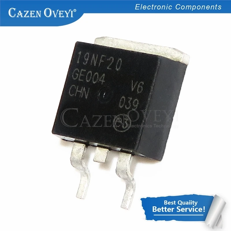 

Chipset 5pcs/lot STB19NF20 19NF20 TO-263 In Stock