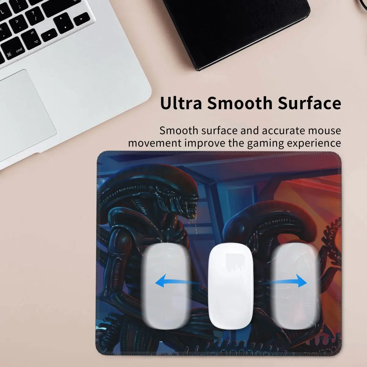 

Xenomorph Alien Mouse Pad Computer Keyboard Mouse Mat Gaming Laptop Desk Mat Office Table Mats