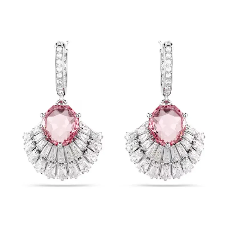 Originele schelp ketting luxe fijne bruiloft sieraden set bedels bloemen ketting oorbellen armband sieraden voor vrouwen