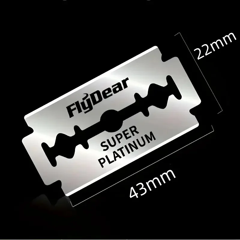 30-90pcs Double Edge Razor Blades Men's Safety Razor Blades For Shaving Stainless Steel Sharp Manual Beard Trimmer Barbe Tools