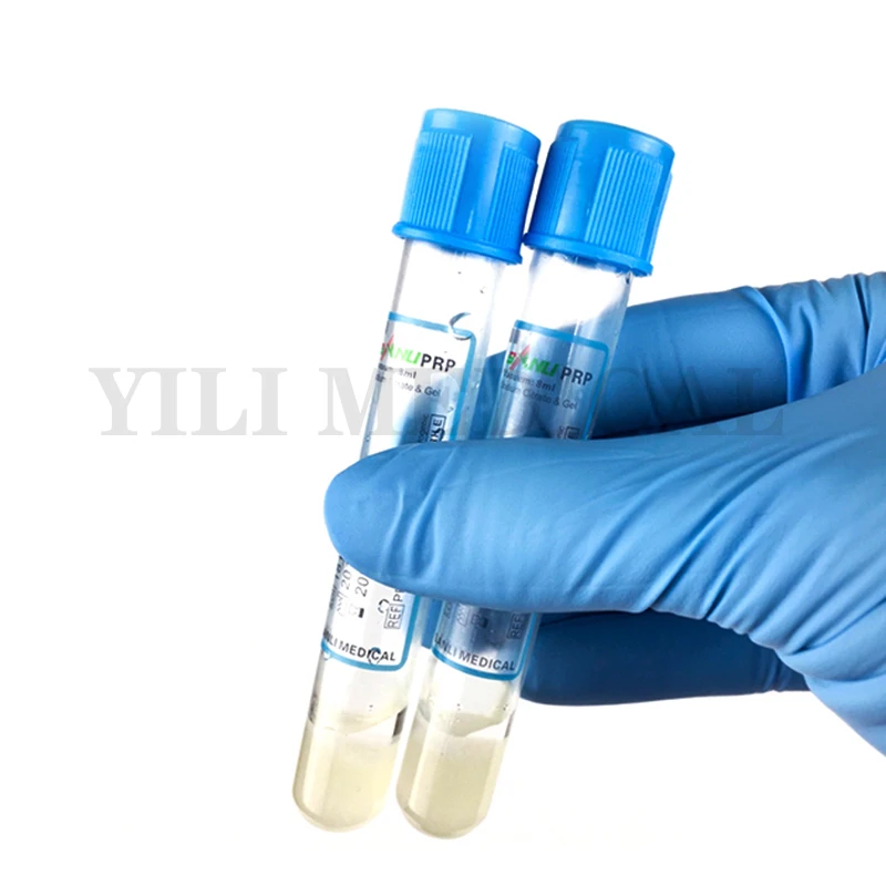 Disposable sodium citrate separation gel blood collection device sterile laboratory PRP tube blood collection tube 8ml