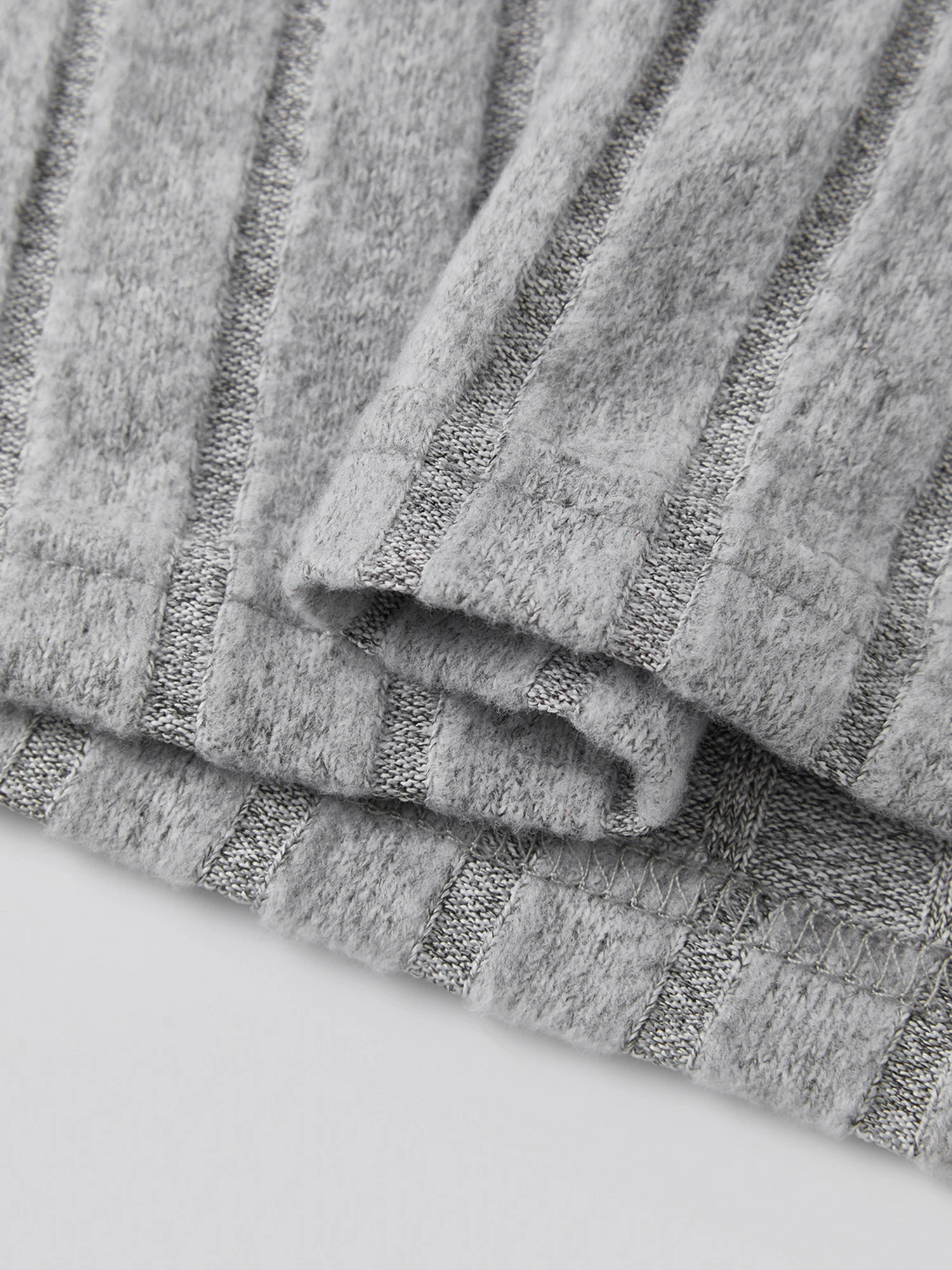 Hauts courts côtelés à manches longues pour femmes, avec décolleté en cœur, couleurs unies, Streetwear élégant et décontracté pour l'automne