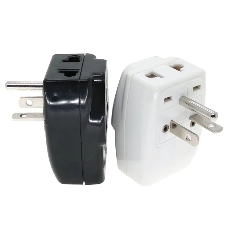 Saudi Arabia US NEMA 6-20P 3 Way Multi Outlet Electrical Plug Adapter AC110~250V 10A