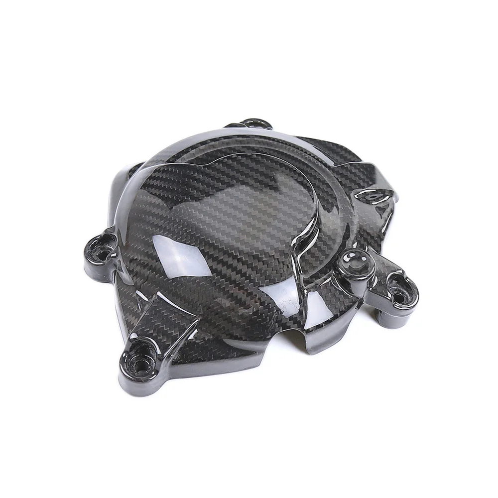 3K Carbon Fiber Engine Cover Protection Motorcycle Accessories Fairing Kits Parts For Yamaha YZF-R3 YZF R3 2021 2022 2023 2024