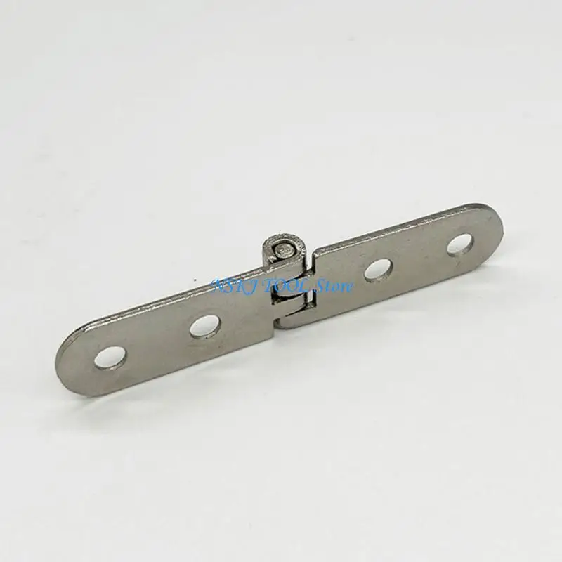 L8RC Set Of 2 Rustproof Folding Hinges with Easy Mounting Heavy Duty Door Hinges Upgrades for Cabinets & Decorative Furniture