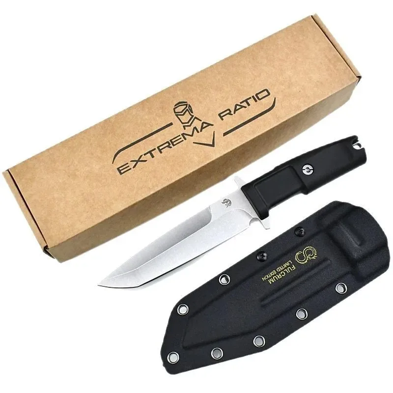 Heavy Duty Outdoor Utility Knife, Robust One-Piece Construction for Demanding Cutting, Carving & Camp Chores