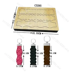 Cutting Dies for Cutting Machines on the Market, New Tag Card, Keychain Wooden Die Scrapbooking, C3285