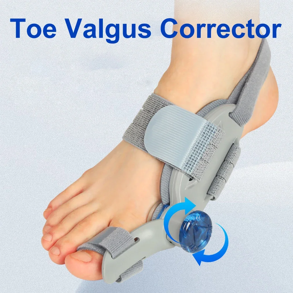 Bunion Corrector Unisex Foot Hallux Valgus Braces Rotatable Toe Separator Straightener Adjustable Pedicure Finger Toe Corrector