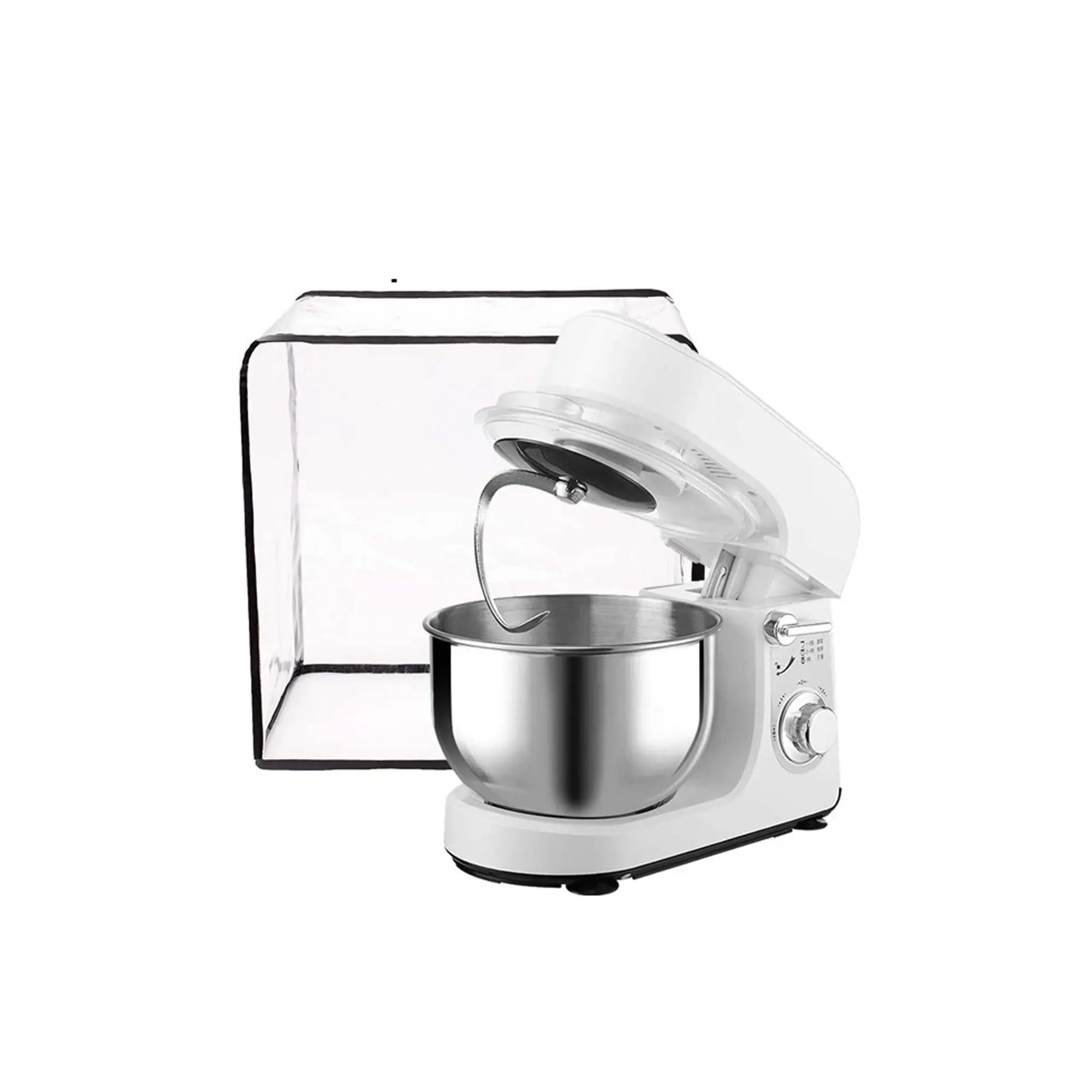 Stand Mixer Cover with Pockets for KitchenAid Hamilton, 5-8 Quart Mixers, Compatible with 5-8 Liters