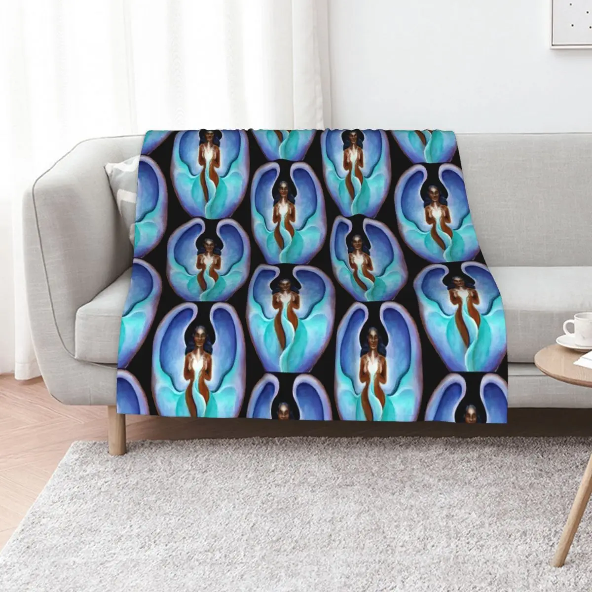 

Yemaya Throw Blanket Blankets Sofas Of Decoration Sofas Custom Sofa Throw Blankets