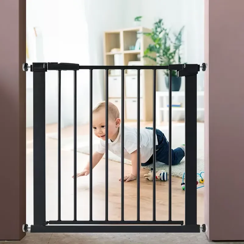Adjustable Baby Safety Gate for Stairs and Doorways Retractable Pet Barrier for Dogs and Toddlers Home Protection Guard