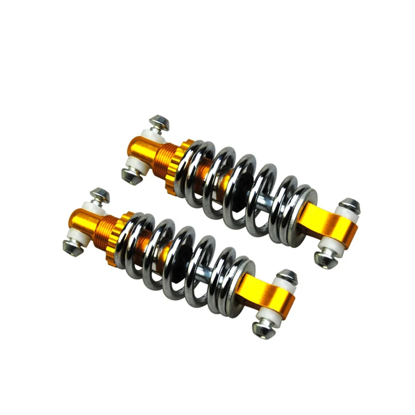 2 Pcs 125mm High Performance Rear Shock Absorbers For Electric Bicycle Scooter,E Bike Spring Rear Shocks Universal