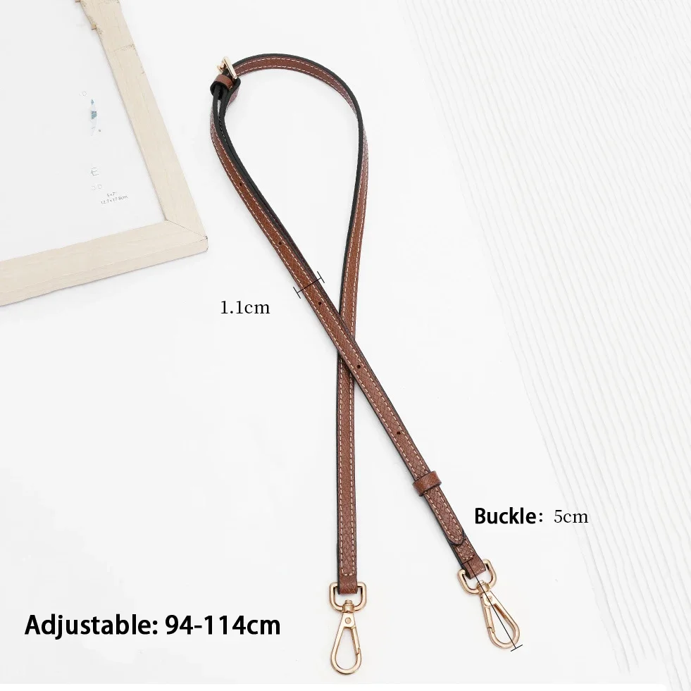 2025 UPGARDE Leather Replacement Crossbody Bag Strap, Fit for Longchamp Mini Shoulder Strap Without Punching Modification