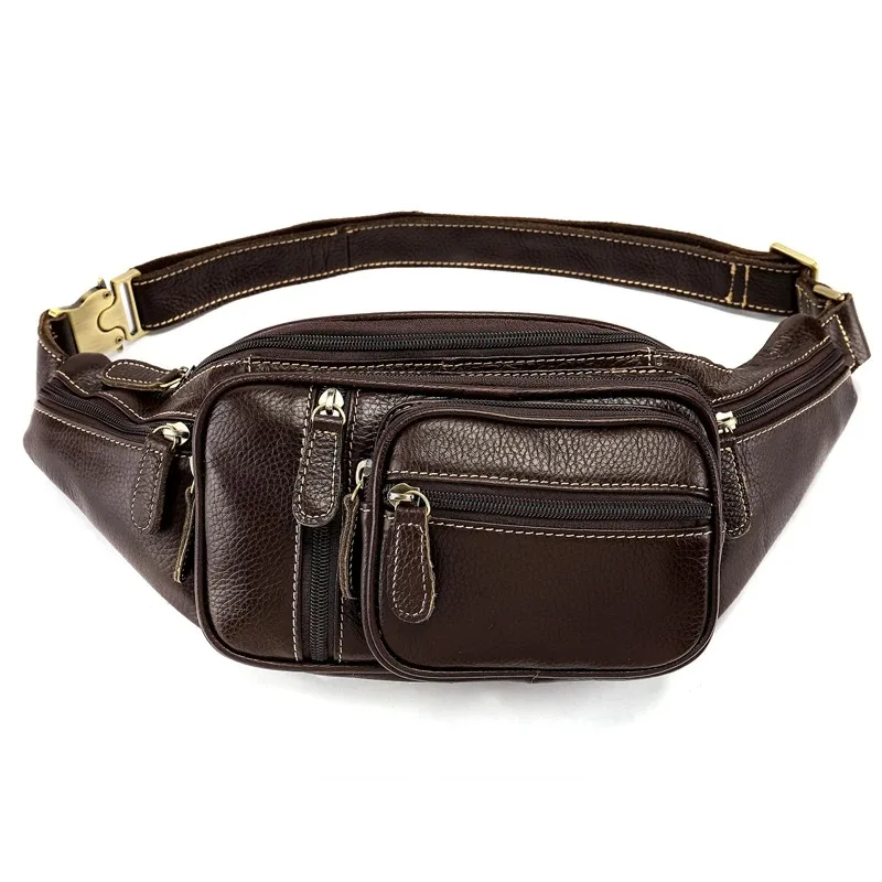 รูปแบบจระเข้หรูหรา Travel เอว Pack Fanny Pack เข็มขัดหนังผู้ชายเอวกระเป๋ากระเป๋าโทรศัพท์คุณภาพสูงกระเป๋า Messenger
