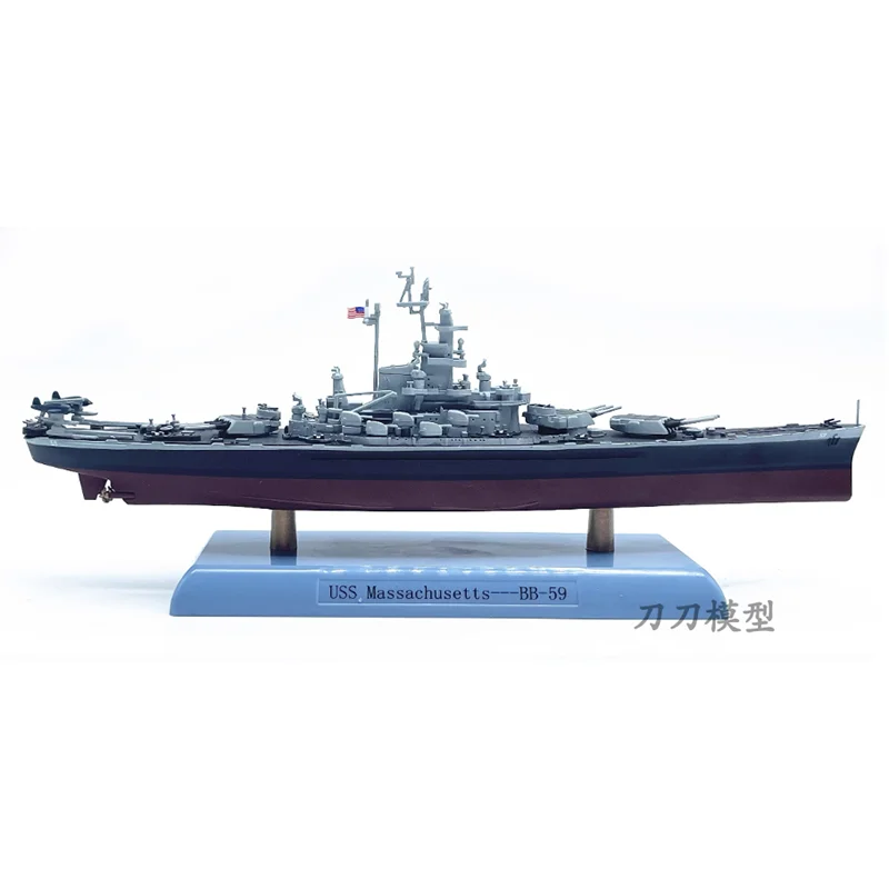 1-1000-scale-uss-massachusetts-bb-59-bb59-battleship-alloy-material-ship-model-collectible-decorative-item-gift